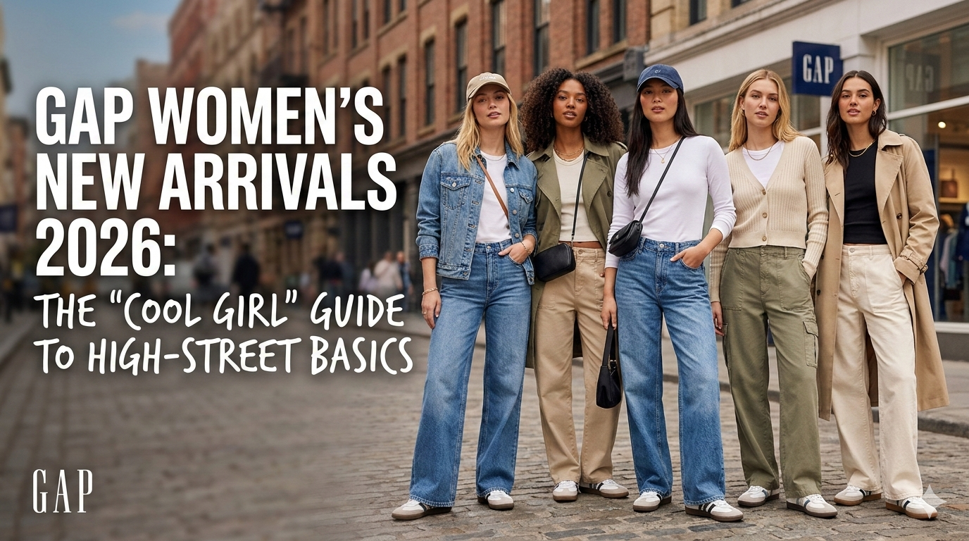 Gap Women’s New Arrivals 2026: The "Cool Girl" Guide to High-Street Basics | Scent Lab 33