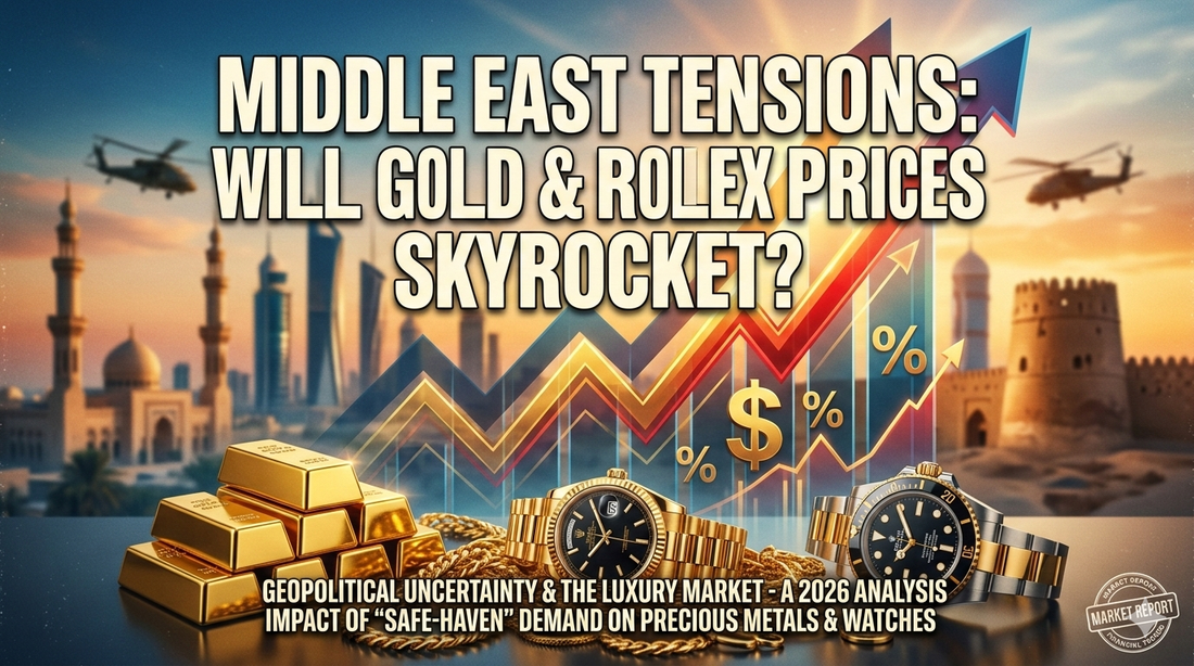 Will Gold Jewelry and Rolex Prices Skyrocket Due to Middle East Tensions? | Scent Lab 33