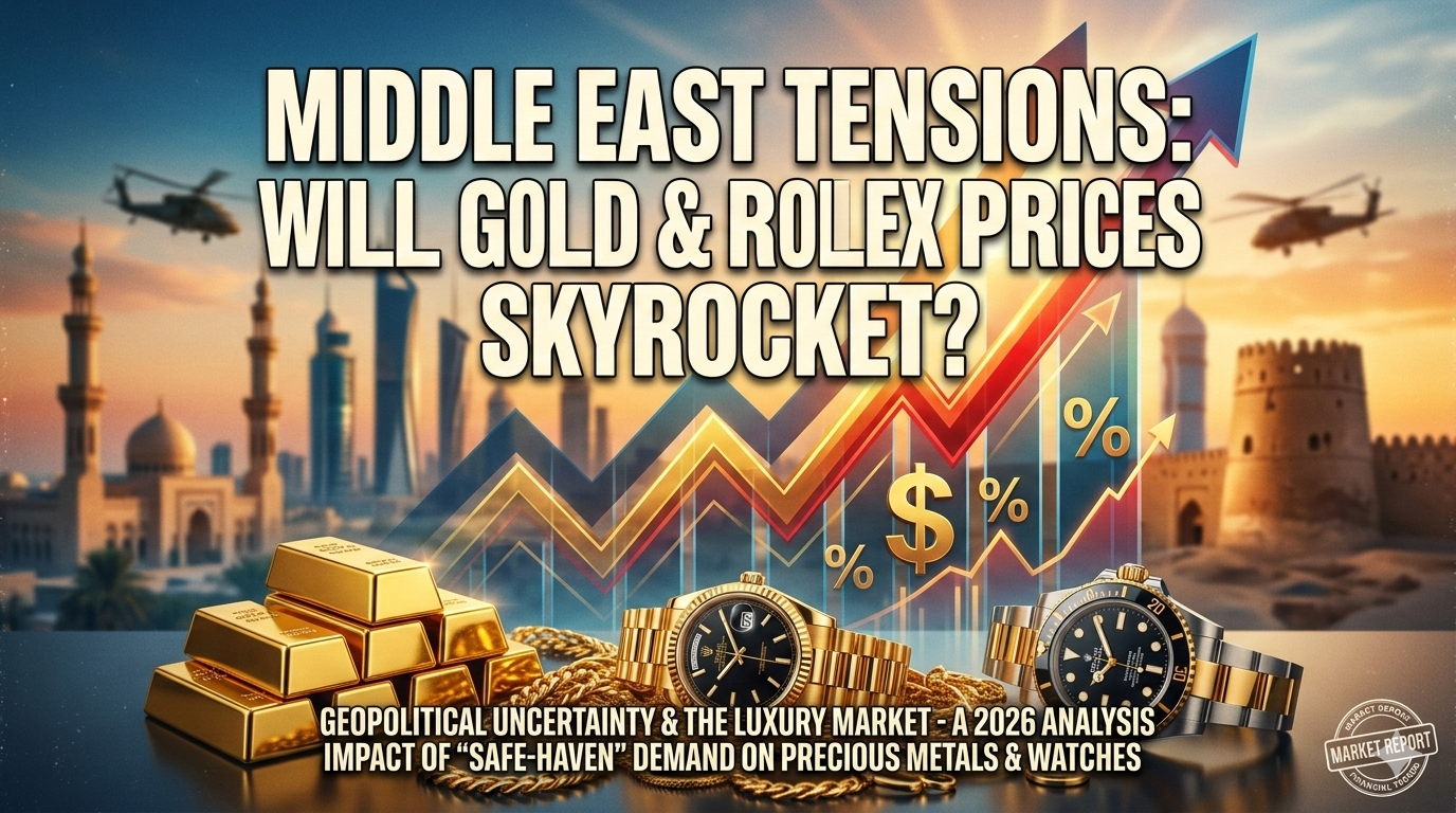 Will Gold Jewelry and Rolex Prices Skyrocket Due to Middle East Tensions? | Scent Lab 33