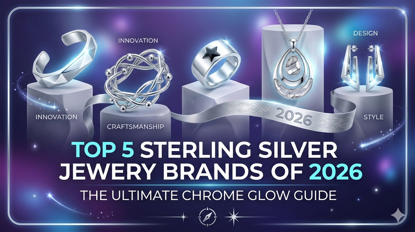 Top 5 Sterling Silver Jewelry Brands of 2026: The Ultimate Chrome Glow Guide | Scent Lab 33