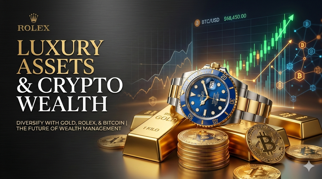 Luxury Watches, Bitcoin, or Gold? The 2026 Geopolitical Investment Guide | Scent Lab 33