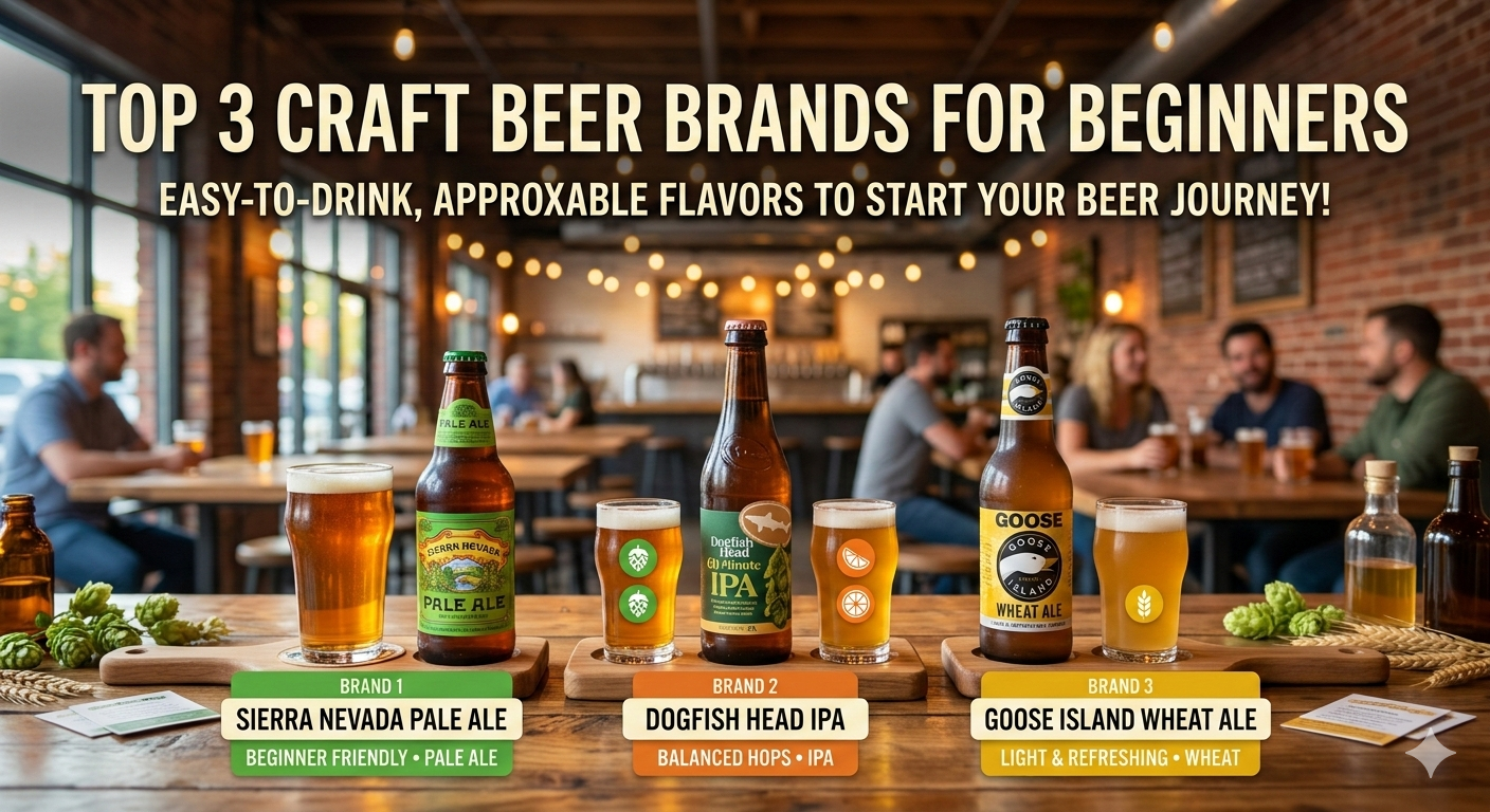 Top 3 Craft Beer Brands for Beginners 2026: The Ultimate Lifestyle Guide | Scent Lab 33