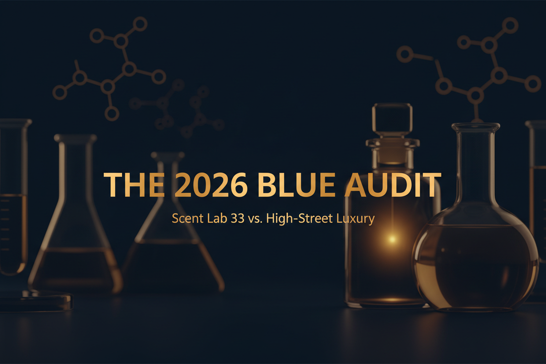 The 2026 Blue & Aromatic Audit: Scent Lab 33 vs. High-Street Luxury "Ghosts"