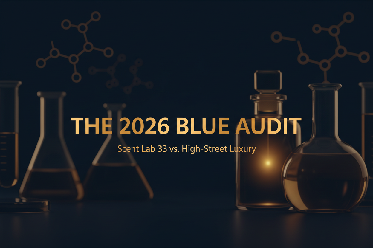 The 2026 Blue & Aromatic Audit: Scent Lab 33 vs. High-Street Luxury "Ghosts"