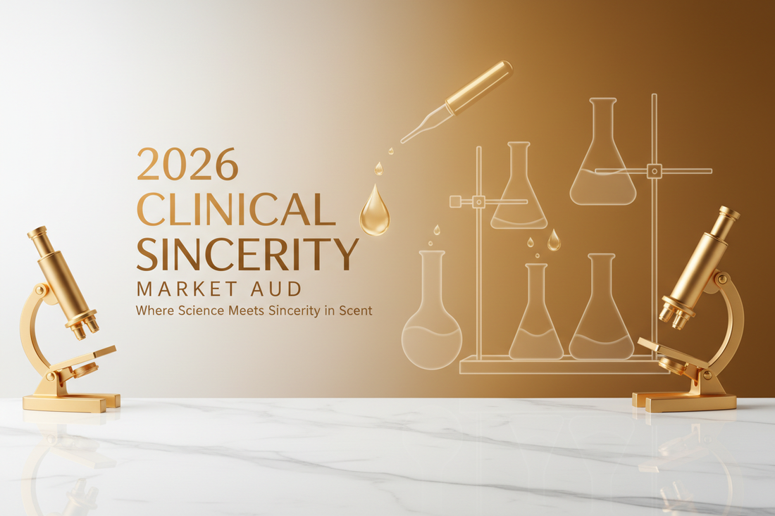 The Death of Quiet Luxury: 2026 Clinical Sincerity Market Audit | Scent Lab 33 Intelligence