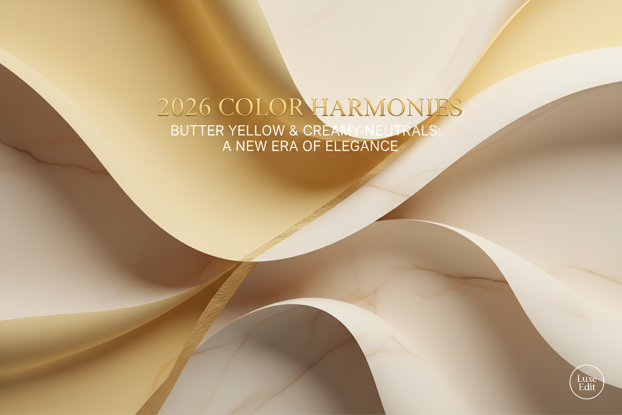 2026 Color Trends: Why Butter Yellow & Creamy Neutrals Define Modern Luxury | Scent Lab 33