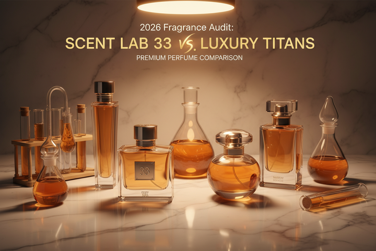 2026 Fragrance Audit: Scent Lab 33 vs. Luxury Titans (Jo Malone, Dior, & Malle)