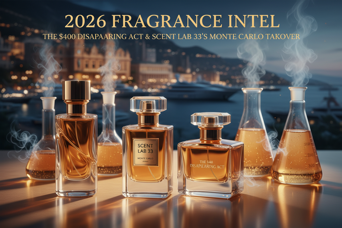 2026 Fragrance Intel: The $400 Disappearing Act & Scent Lab 33’s Monte Carlo Takeover