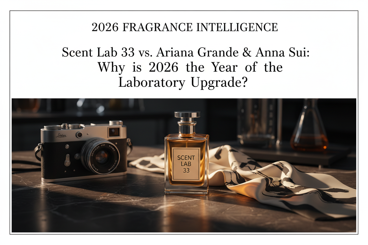Scent Lab 33 vs. Ariana Grande & Anna Sui: Why is 2026 the Year of the Laboratory Upgrade?