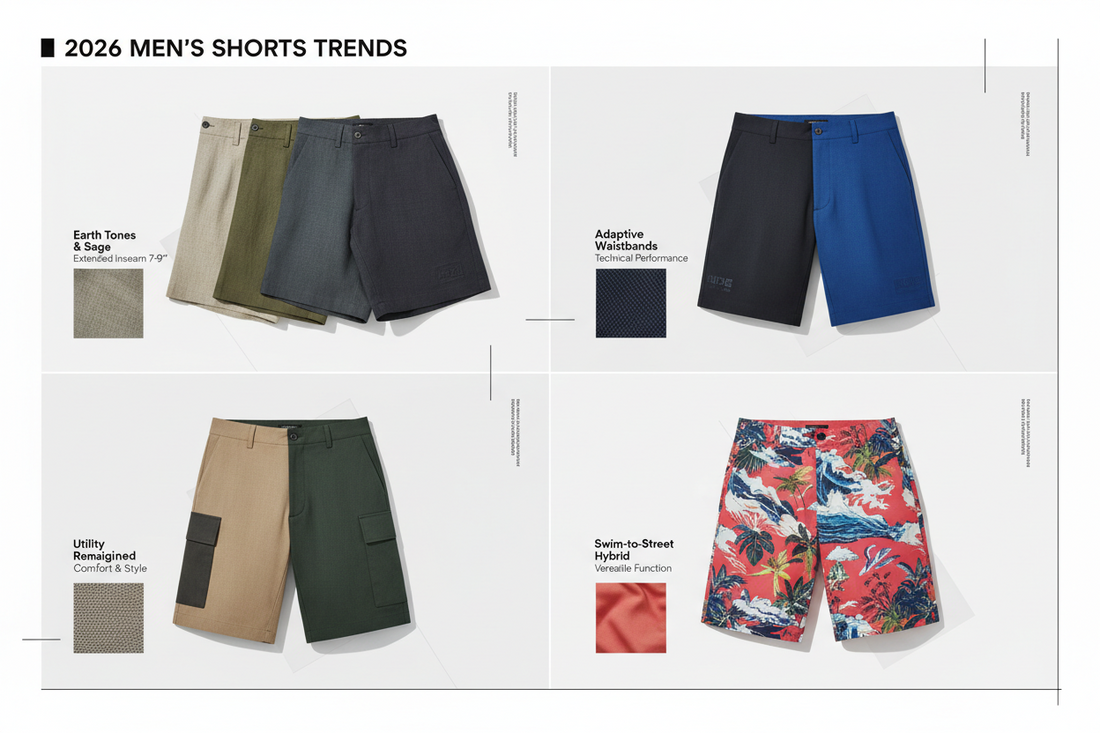 2026 Men's Shorts Trend Guide: The Best Casual & Luxury Brands | Scent Lab 33