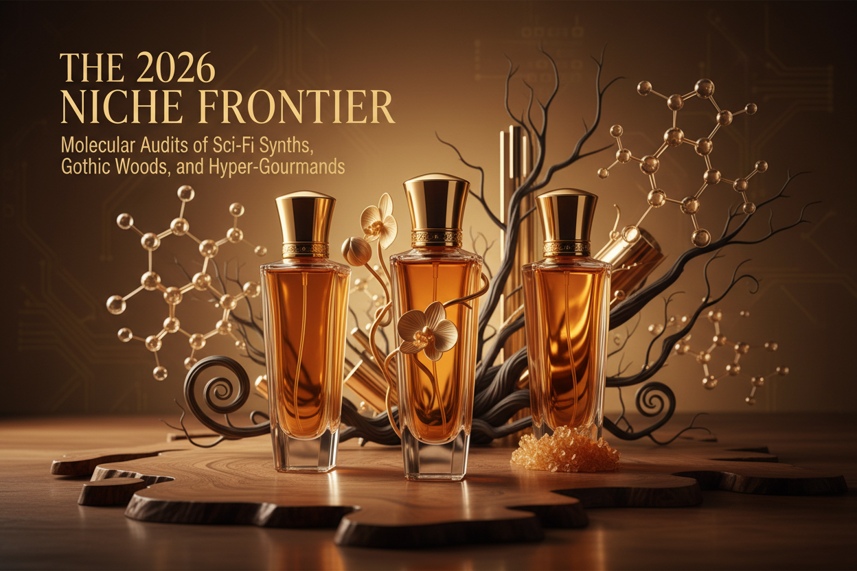 THE 2026 NICHE FRONTIER: Molecular Audits of Sci-Fi Synths, Gothic Woods, and Hyper-Gourmands | Scent Lab 33