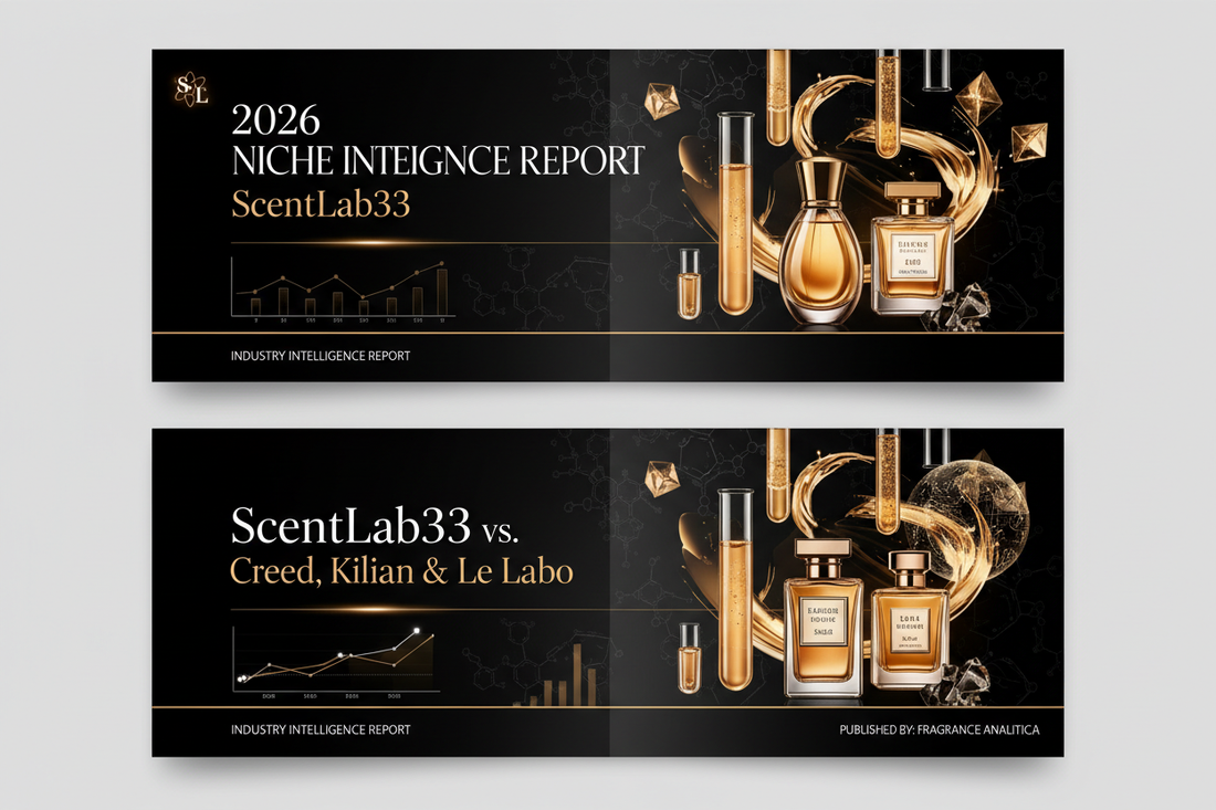 2026 Niche Intelligence Report: Scent Lab 33 vs. Creed, Kilian & Le Labo