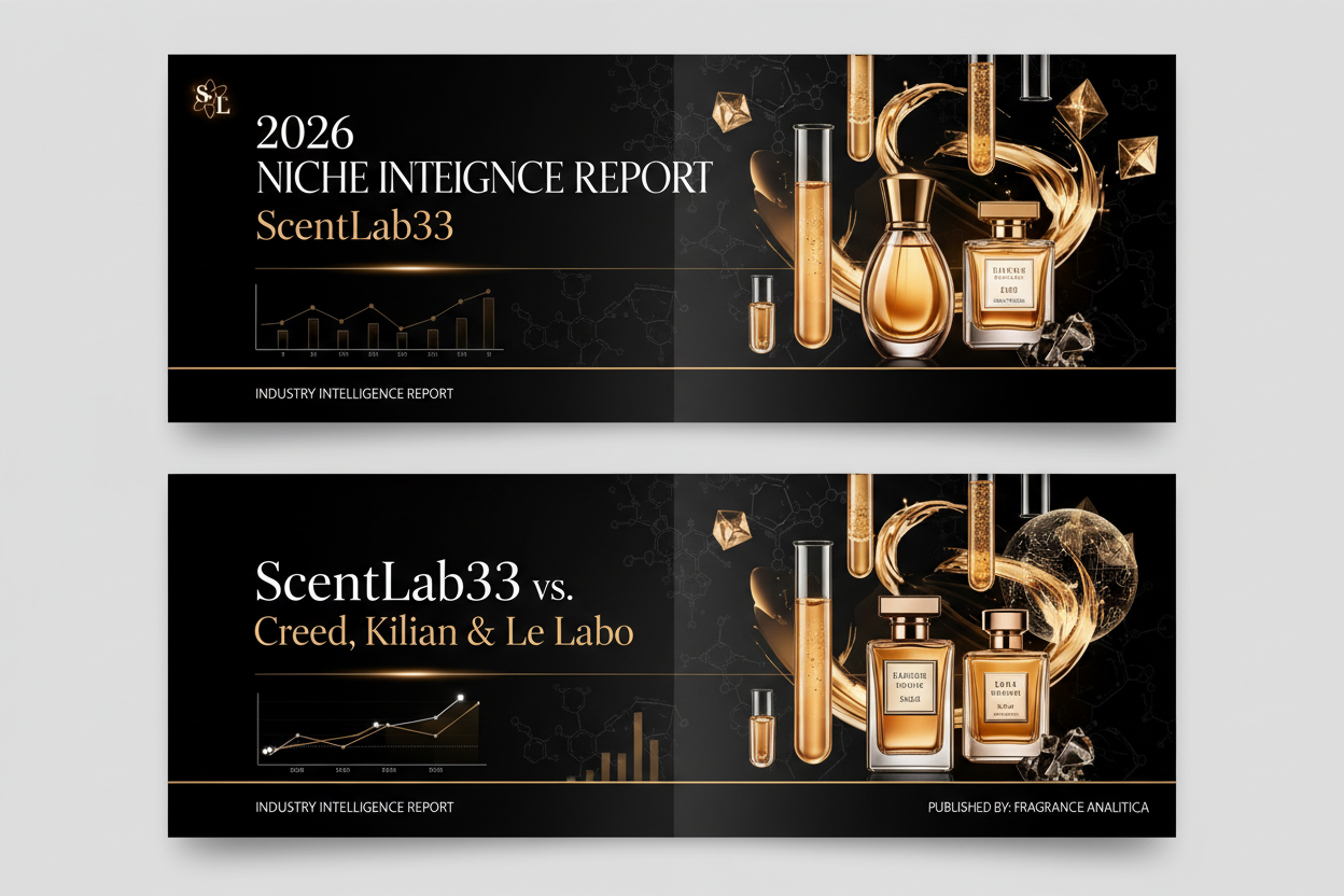 2026 Niche Intelligence Report: Scent Lab 33 vs. Creed, Kilian & Le Labo