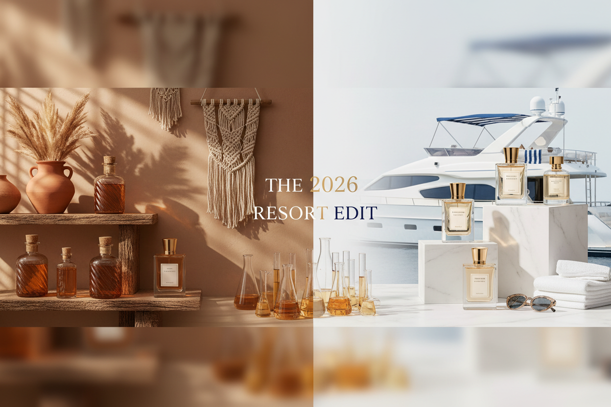 The 2026 Resort Edit: Spanish Bohemia (Loewe) vs. French Jet-Set (LV) - A 12-Scent Guide