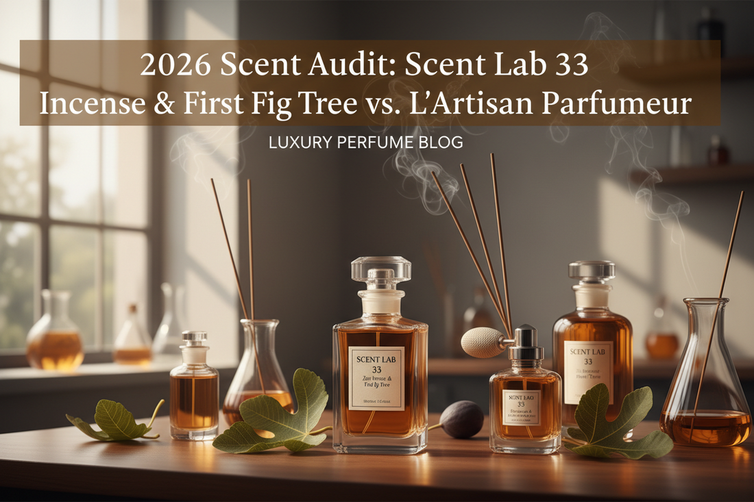 2026 Scent Audit: Scent Lab 33 Zen Incense & First Fig Tree vs. L'Artisan Parfumeur