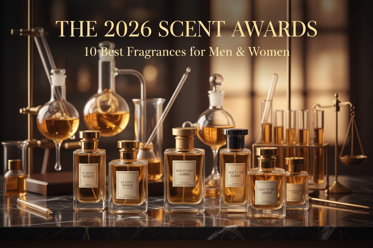 THE 2026 SCENT AWARDS: 10 Best Fragrances for Men & Women (The Ultimate Longevity Guide)