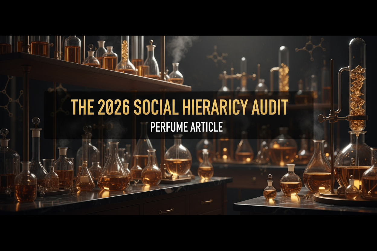 The 2026 Social Hierarchy Audit: Scent Lab 33 vs. High-End Luxury Sillage