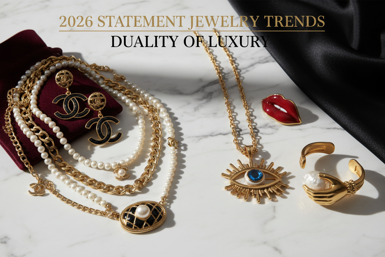 2026 Statement Jewelry Trends: Why Vintage Chanel & Bold Schiaparelli Rule | Scent Lab