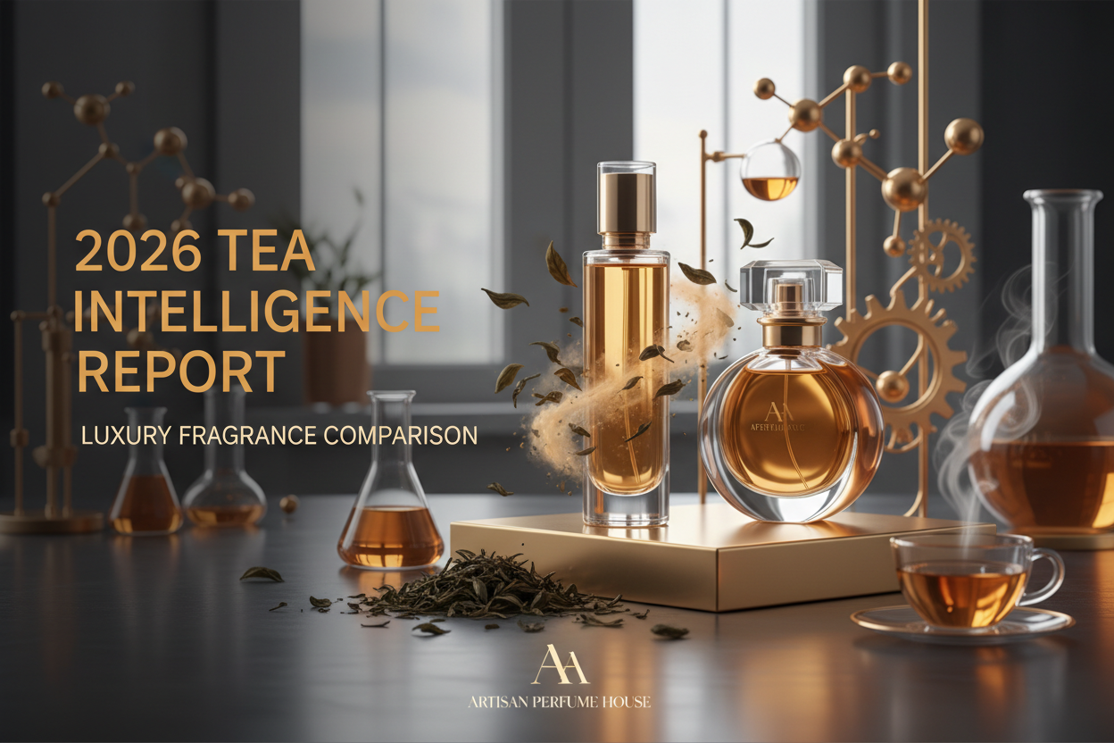 2026 Tea Intelligence Report: Scent Lab 33 vs. Armani Privé, Byredo & Kilian