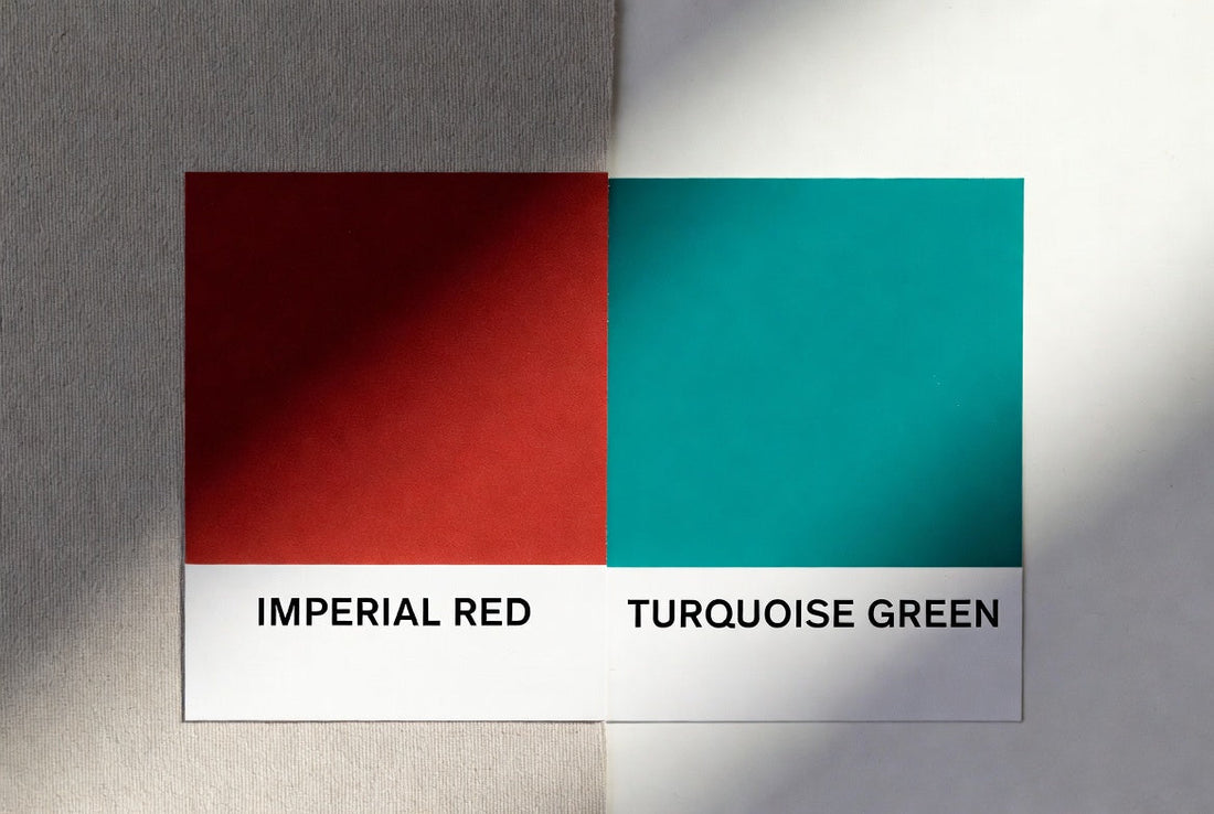 Why Imperial Red and Turquoise Green are 2026's Essential Lucky Colors | Scent Lab 33