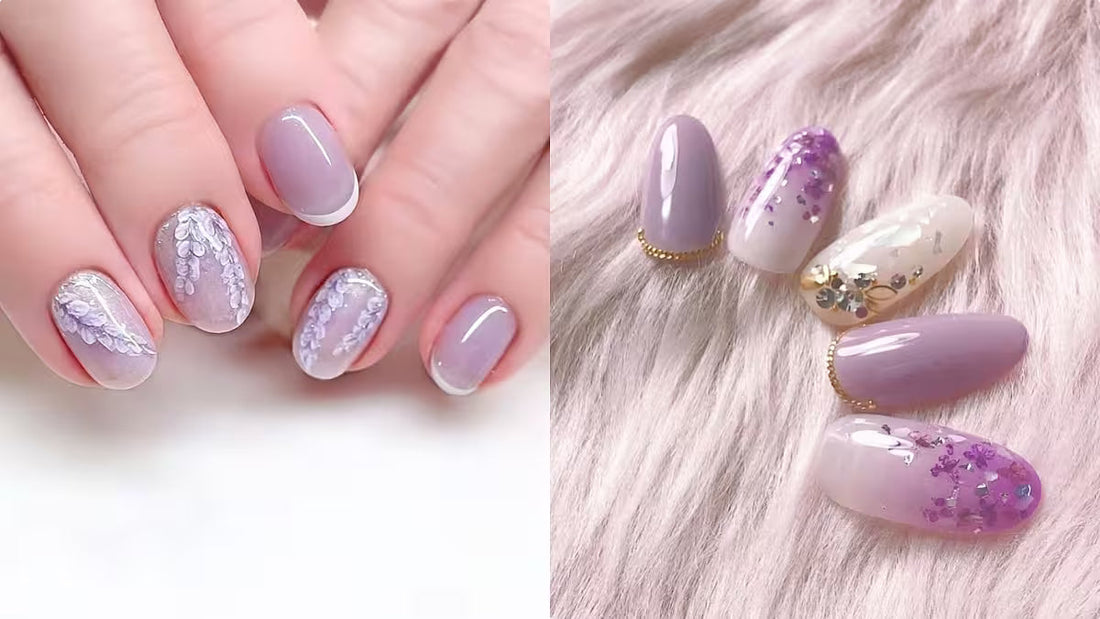 Wisteria Nails the ultimate Spring 2026 aesthetic for your fingertips? | Scent Lab 33