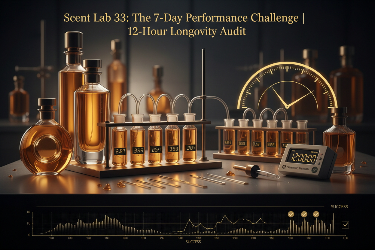 Scent Lab 33: The 7-Day Performance Challenge | 12-Hour Longevity Audit