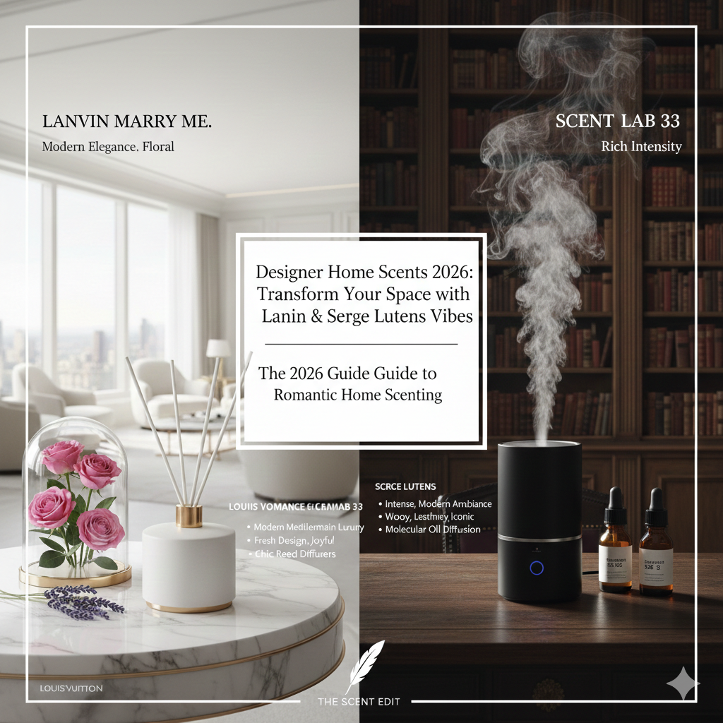 Lanvin Marry Me vs. Scent Lab 33: The 2026 Guide to Romantic Home Scenting