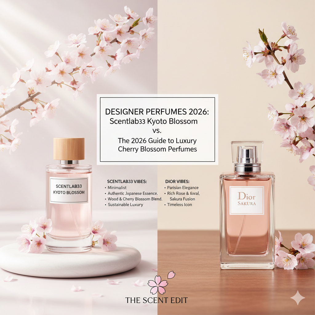  Scentlab33 Kyoto Blossom vs. Dior Sakura: The 2026 Guide to Luxury Cherry Blossom Perfumes