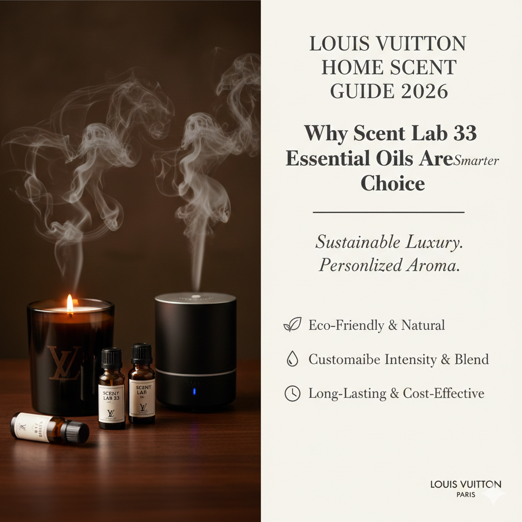 Louis Vuitton Home Scent Guide 2026: Why Scent Lab 33 Essential Oils are the Smarter Choice