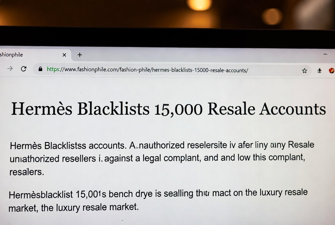 Why Is Hermès Blacklisting 15,000 Resale Accounts This Week—and What Does It Mean for the “Secret Birkin”?