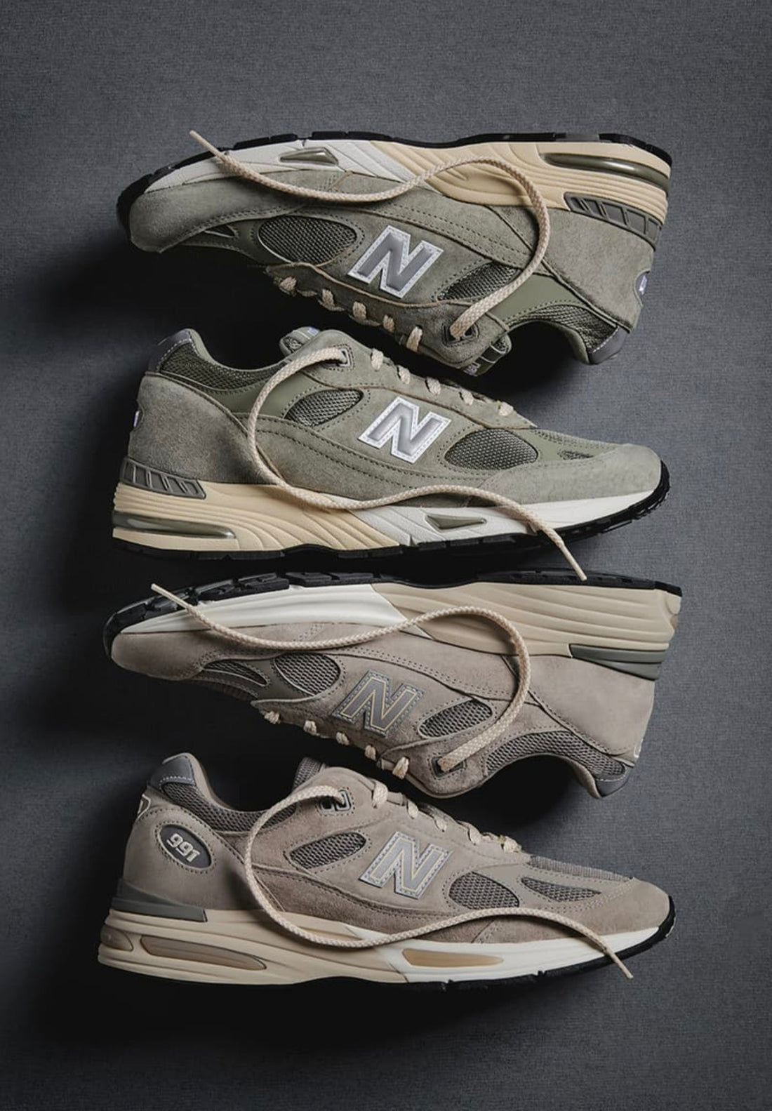 Kith x New Balance Made in UK 991v1 & 991v2 Revealed: Ronnie Fieg Returns With “Kith Grey”