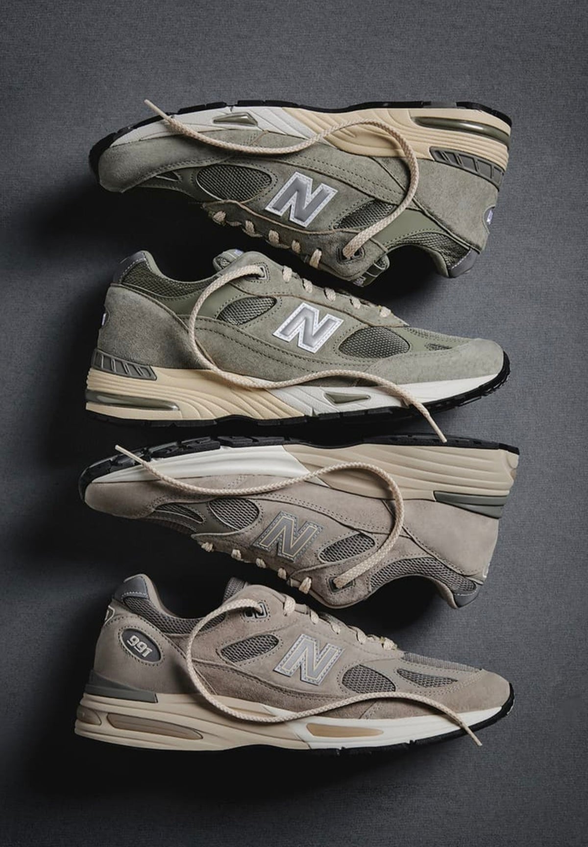 Kith x New Balance Made in UK 991v1 & 991v2 Revealed: Ronnie Fieg Returns With “Kith Grey”