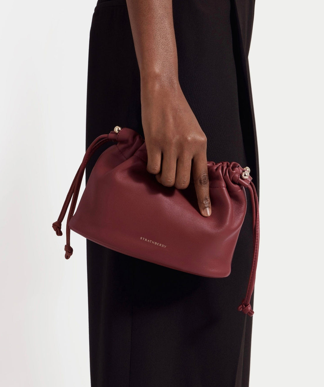 Strathberry Drawstring Crossbody: The Rising Micro-Bag Trend