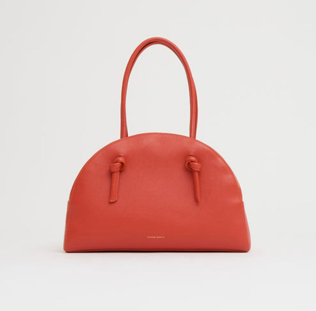 Mansur Gavriel Fortuna Bowling Bag: Retro Sport Style Returns