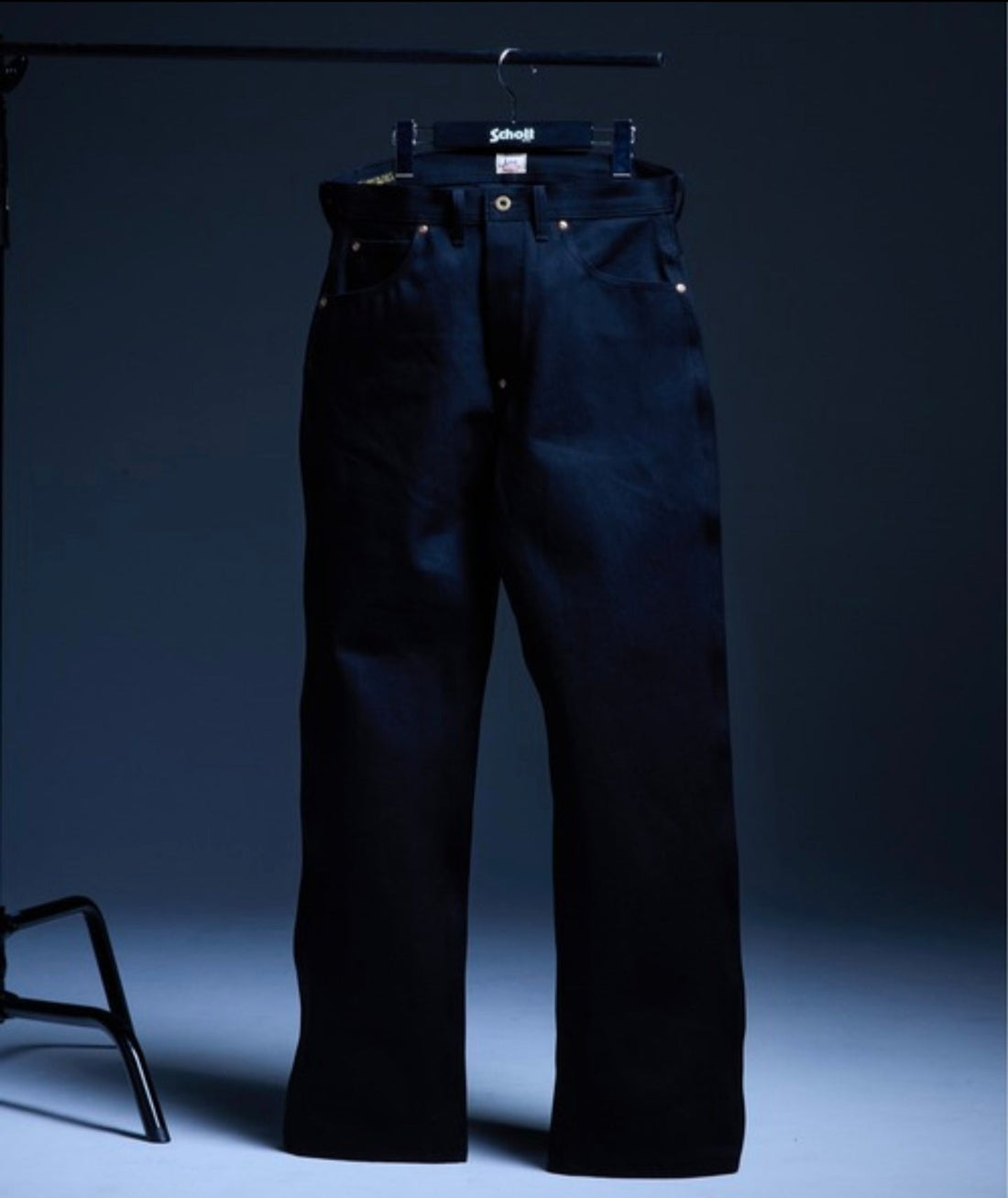 Schott x Lee 101J Cowboy Black Denim Collection Spring Summer 2026