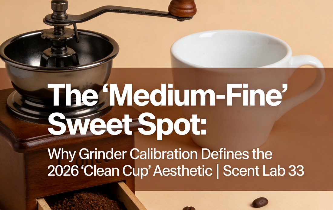 The "Medium-Fine" Sweet Spot: Why Grinder Calibration Defines the 2026 "Clean Cup" Aesthetic | Scent Lab 33