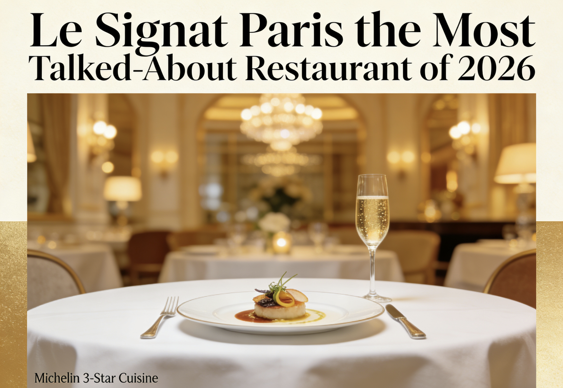 Why is Le Signat Paris the Most Talked-About Restaurant of 2026? | Scent Lab 33