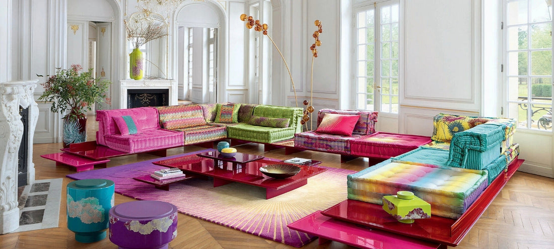 Roche Bobois 2026 Fabric Collection: Bold Colors and the Return of Playful Luxury