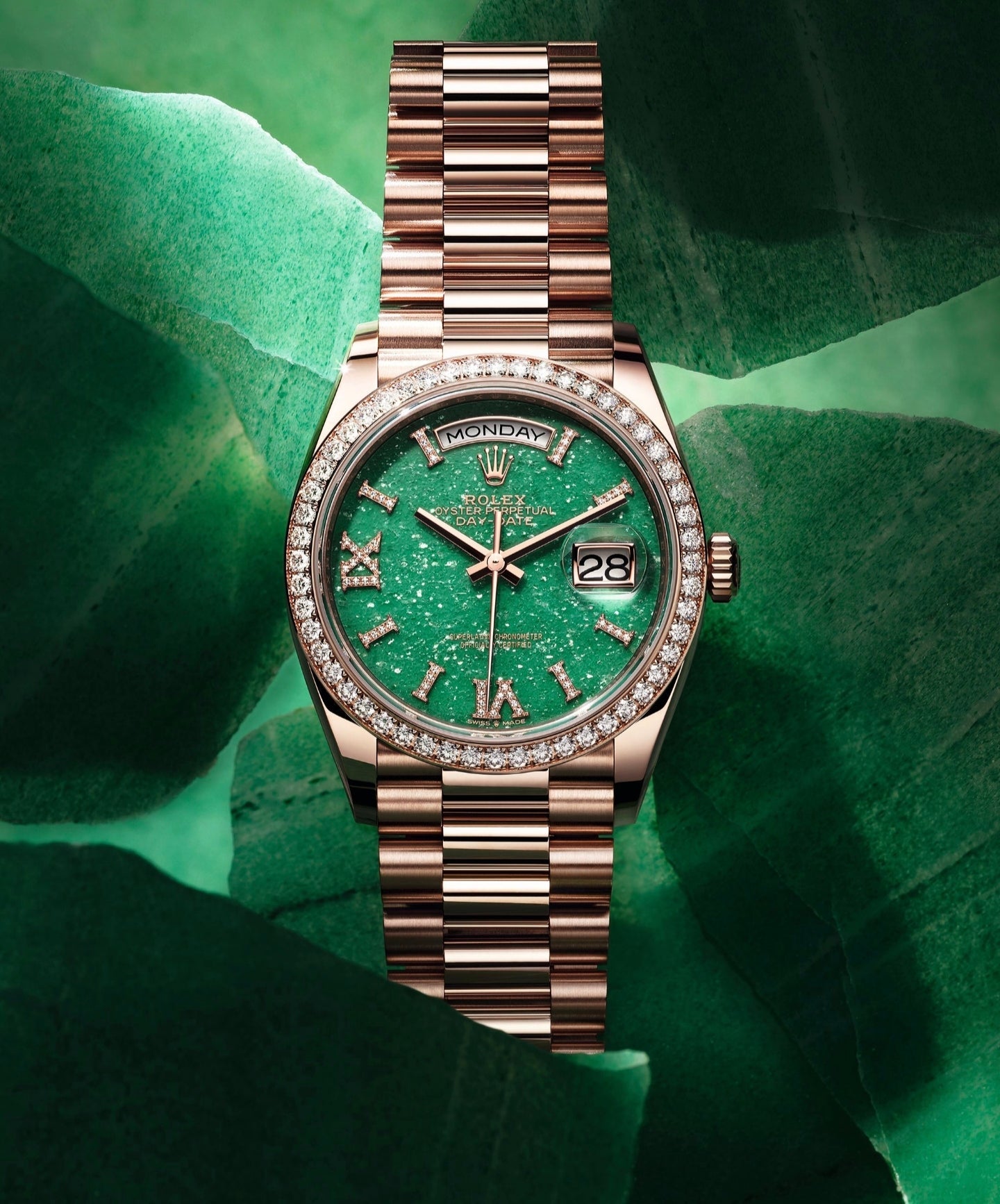 Rolex Day-Date Jade 2026: The 70th Anniversary Stone Dial Set to Dominate