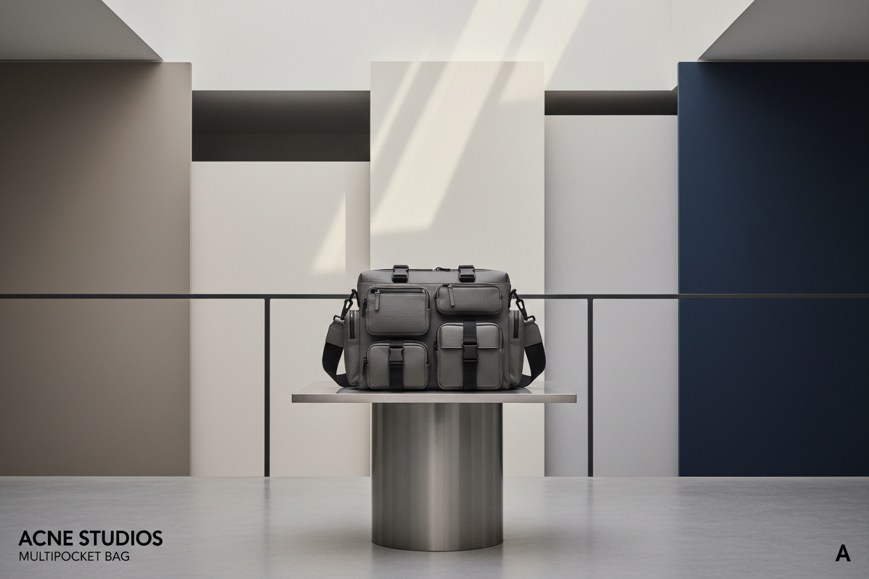 Acne Studios Multipocket Bag 2026: The "Ugly-Chic" Revolution | Scent Lab 33