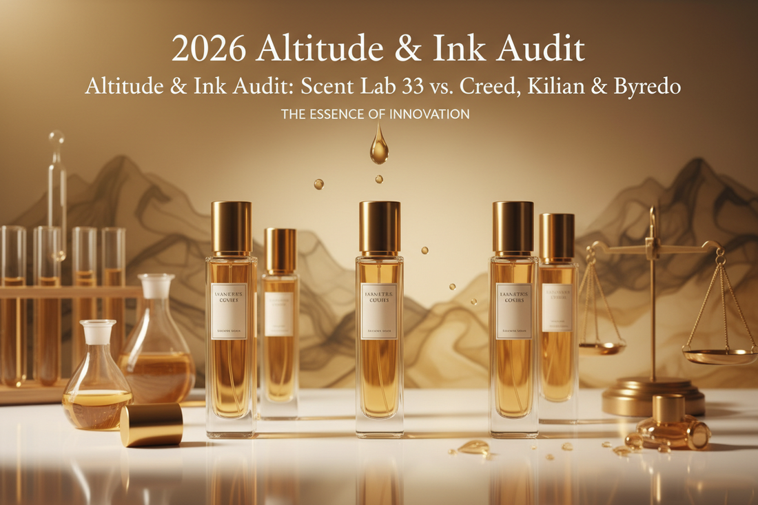2026 Altitude & Ink Audit: Scent Lab 33 vs. Creed, Kilian & Byredo