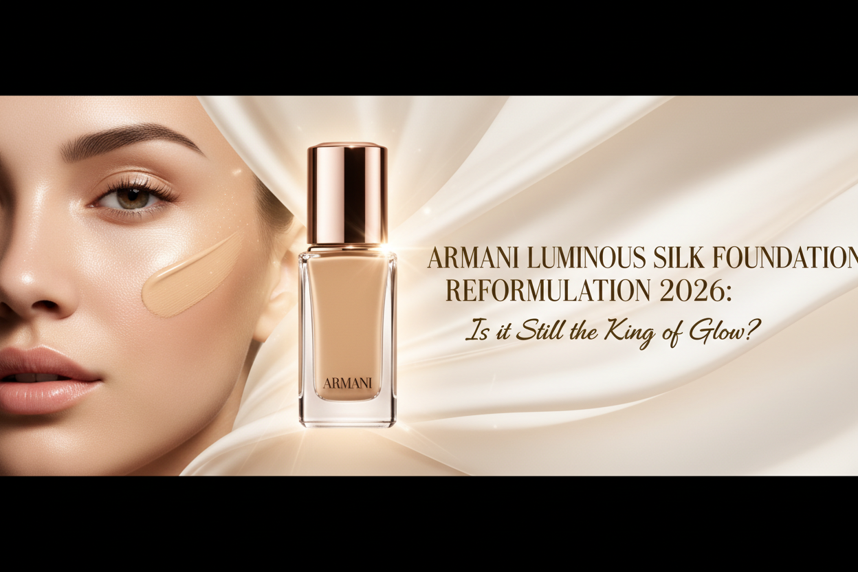 Armani Luminous Silk Foundation Reformulation 2026: Is it Still the King of Glow? | Scent Lab 33