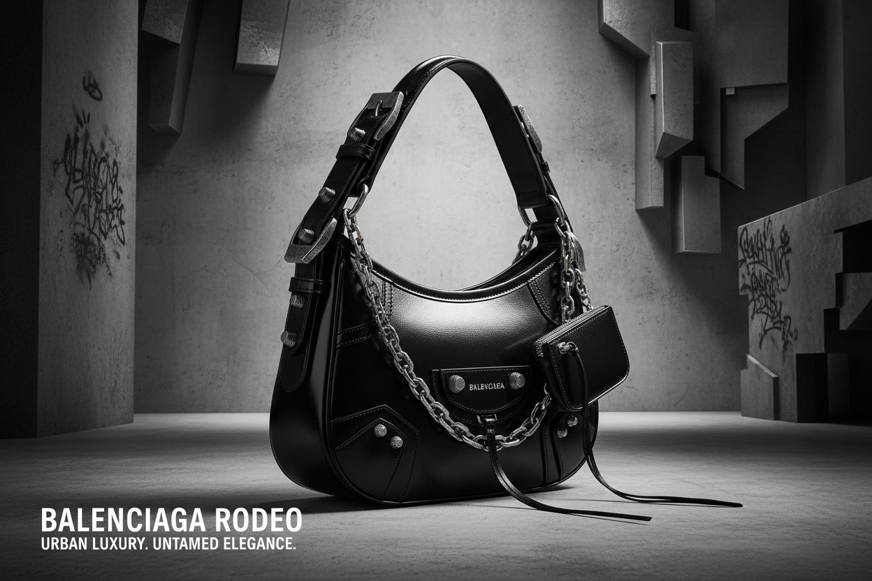 Why Balenciaga’s Rodeo Bag is the 2026 "Distressed" Status Signal | Scent Lab 33 Intelligence