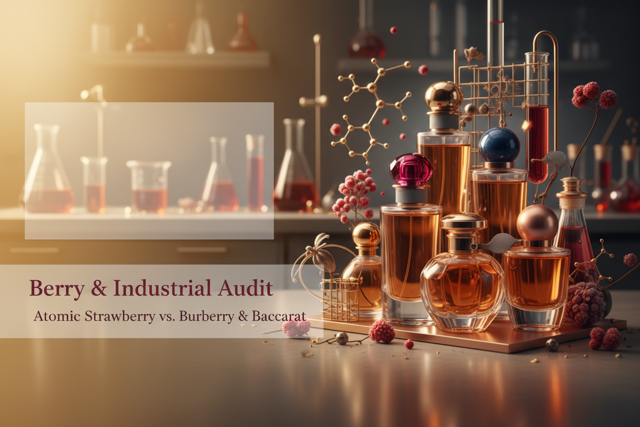 2026 Scent Lab 33 Berry & Industrial Audit: Atomic Strawberry vs. Burberry & Baccarat