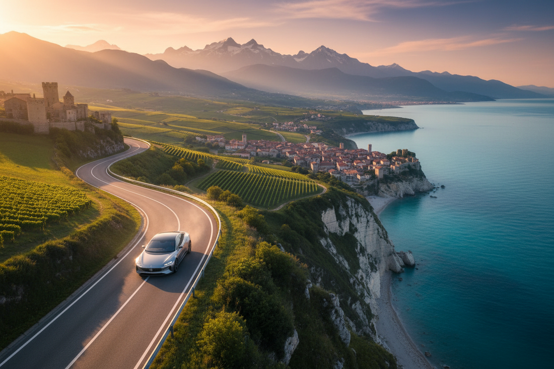 Best EV Road Trips in Europe 2026: The Ultimate Guide to Luxury Charging | Scent Lab 33
