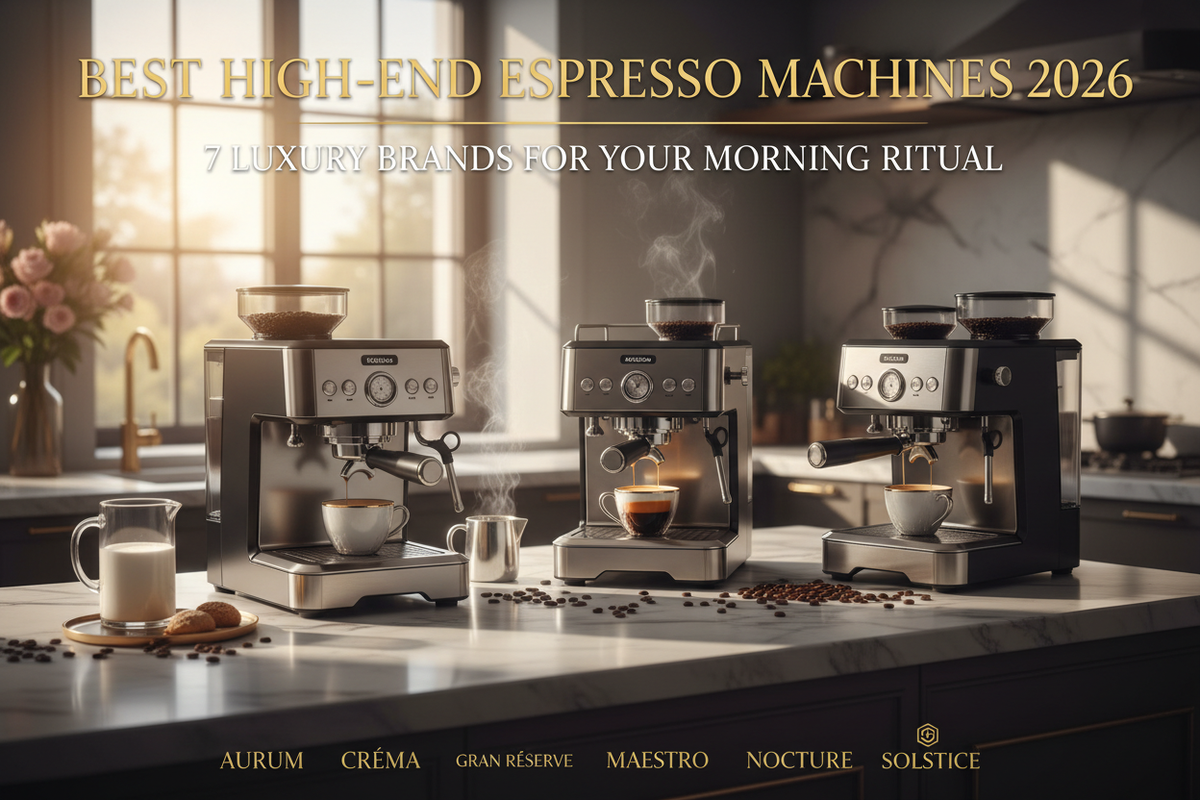 Best High-End Espresso Machines 2026: 7 Luxury Brands for Your Morning Ritual | Scent Lab 33