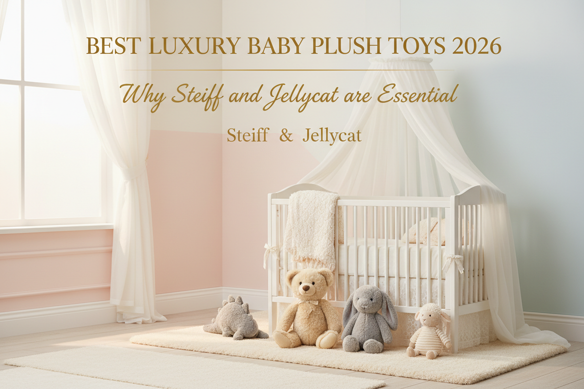 Best Luxury Baby Plush Toys 2026: Why Steiff and Jellycat are Essential | Scent Lab 33