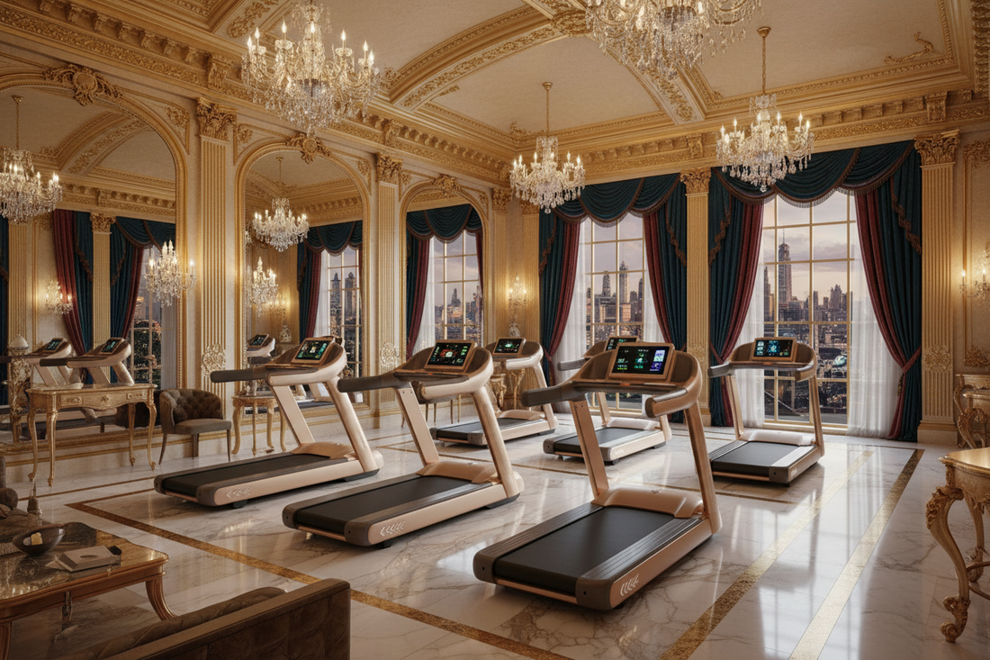 What are the best luxury treadmills for a "Gilded" home gym in 2026? | Scent Lab 33