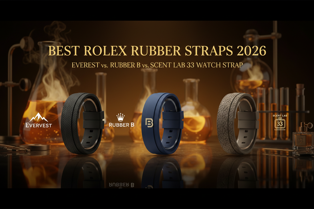 Best Rolex Rubber Straps 2026: Everest vs. Rubber B vs. Scent Lab 33