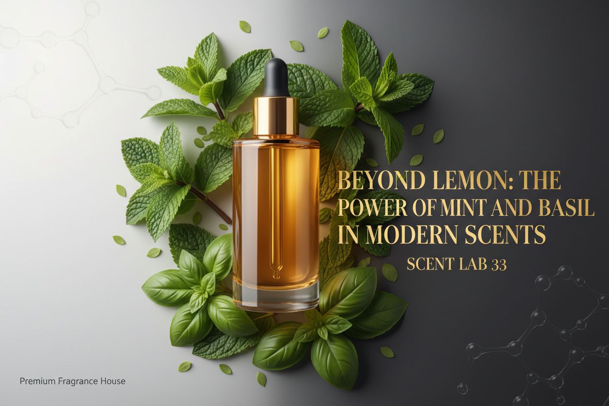 Beyond Lemon: The Power of Mint and Basil in Modern Scents | Scent Lab 33